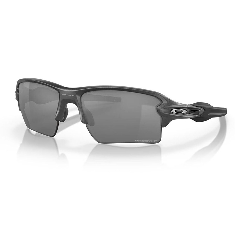 Oakley Flak 2.0 XL Sunglasses – Steel/Prizm Black Iridium Polarized