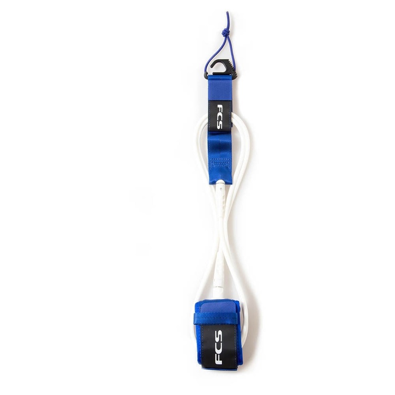 FCS 8ft Regular Leash – Cobalt