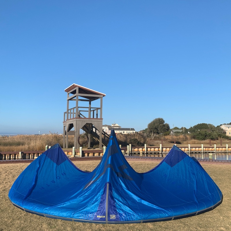 USED 2022 North Reach Kite-15m-Pacific Blue