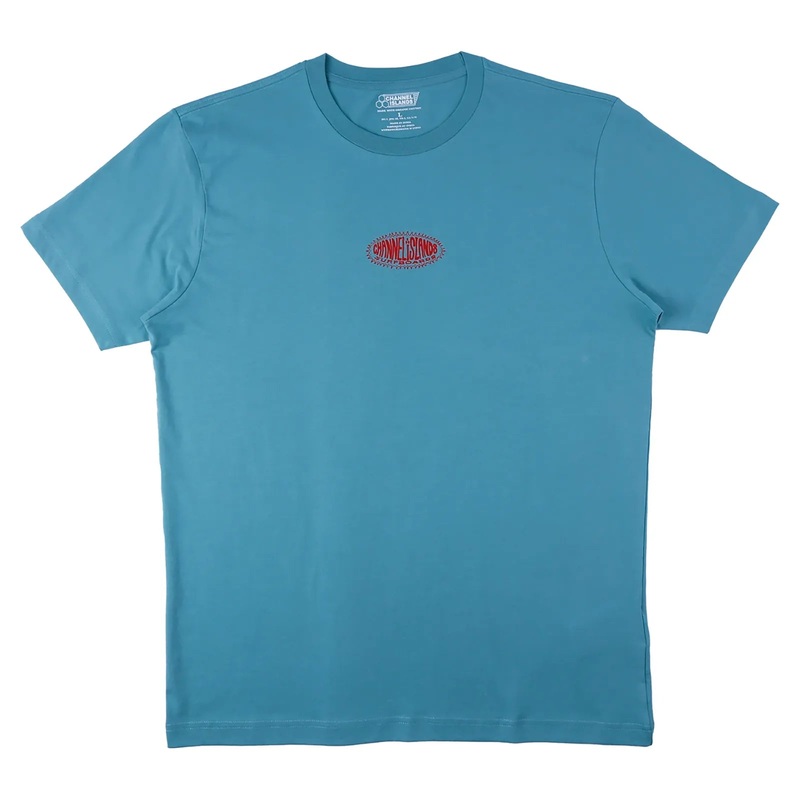 Channel Islands Starburst Short Sleeve Tee – Aqua