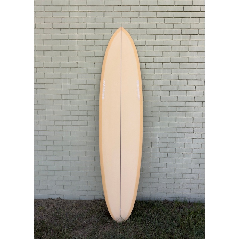 *Blem* 7’7″ Lovemachine Surfboards EveningStar – Apricot