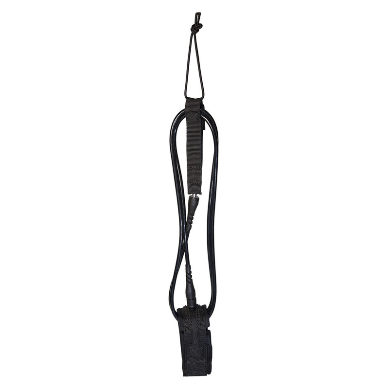 Creatures of Leisure Longboard Knee Leash 9ft – Black/Black