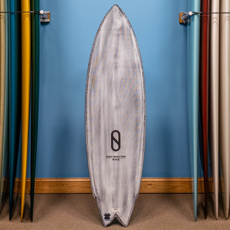 Slater Designs Great White Twin Firewire Volcanic 5’7″