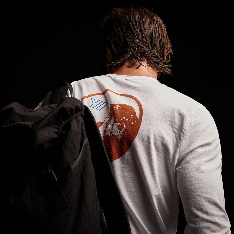 Long Sleeve Crew Neck – White