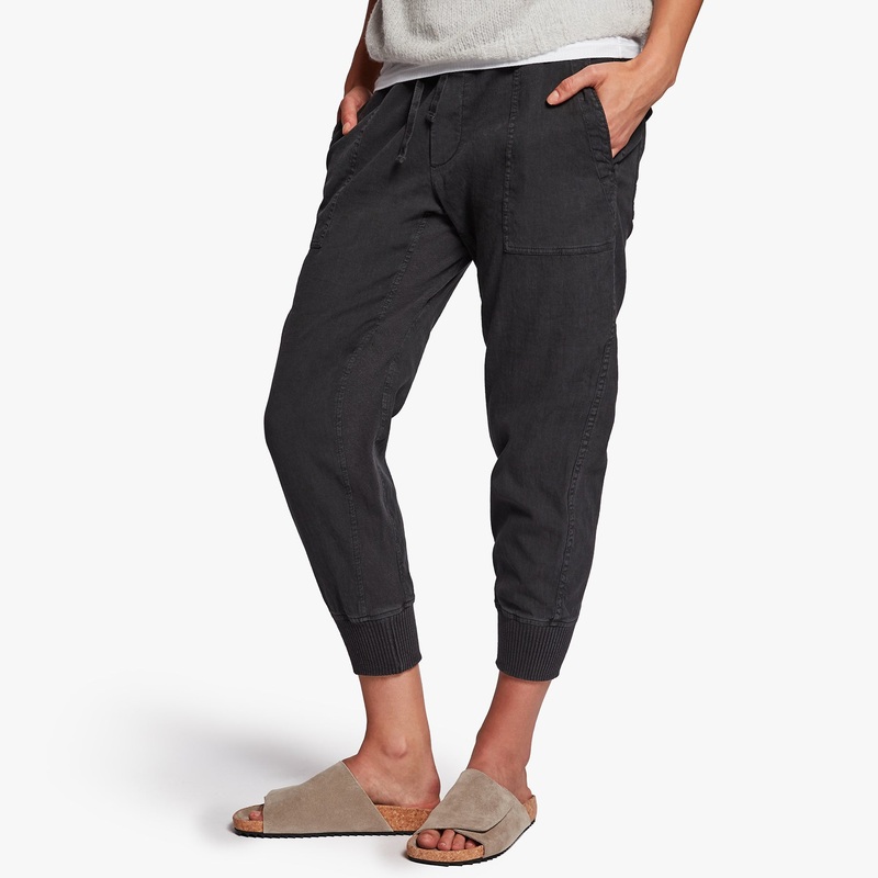 Mixed Media Pant – Carbon Pigment