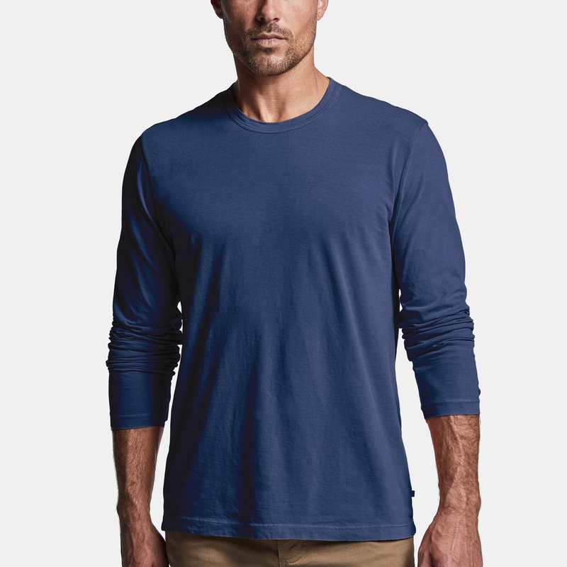Long Sleeve Crew Neck – Washington Pigment
