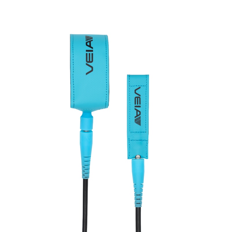 VEIA JJF Pro Comp Leash-Bright Blue/Night-6′ x 5mm