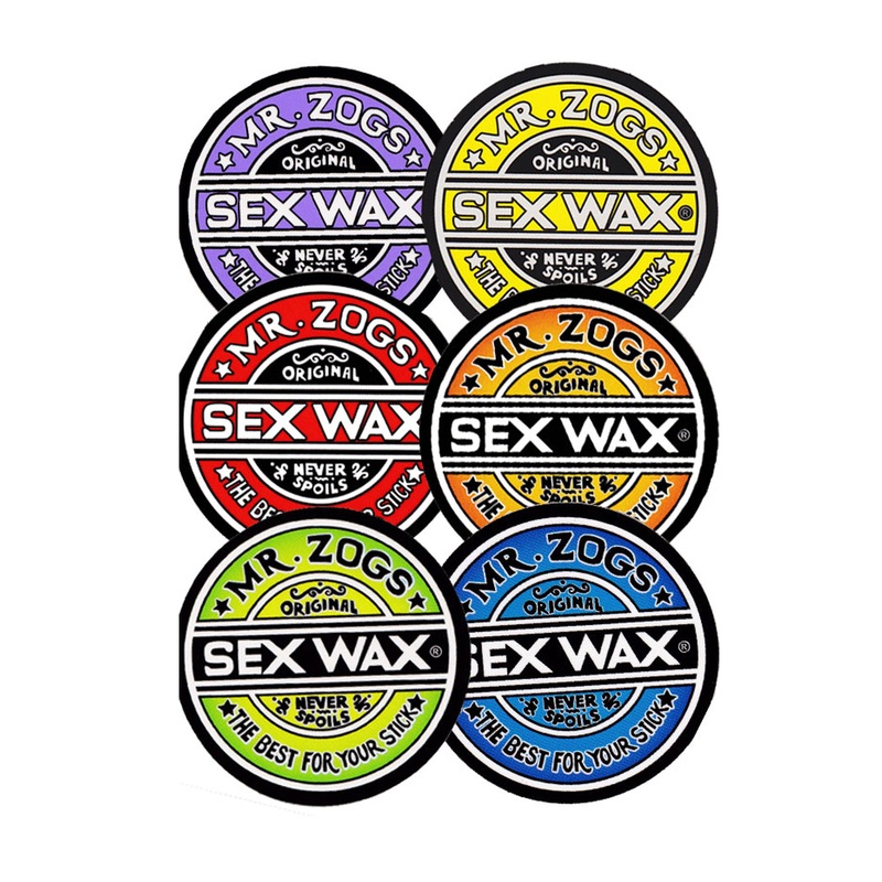 Sex Wax Sticker – Assorted Colorways
