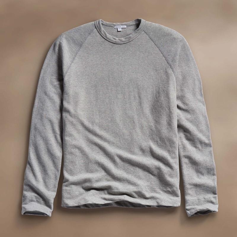 Vintage French Terry Sweatshirt – Heather Grey
