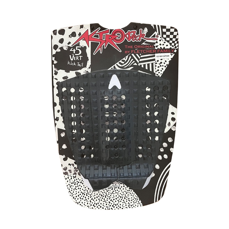 Astrodeck New Nathan Fletcher Arch Traction Pad – Black/White