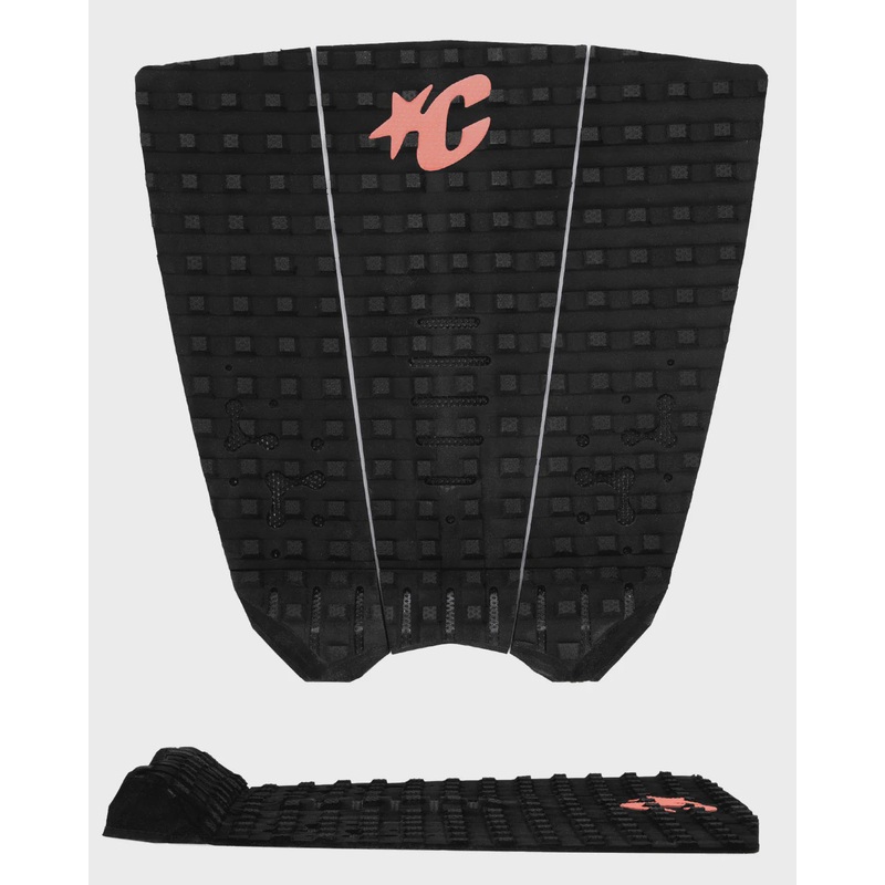 MICK FANNING GRIP – BLACK FLURO RED