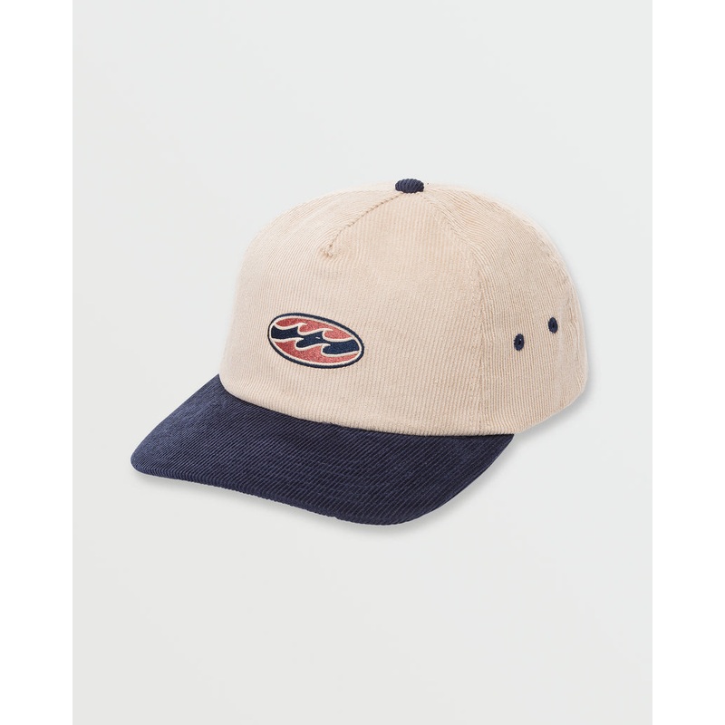 Billabong Heritage Strapback Hat-Navy/Khaki