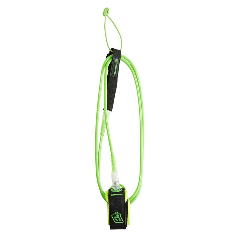 Creatures of Leisure 6ft Comp Leash – Lime/Clear