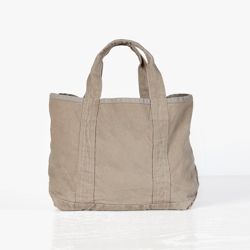 Small Canvas Tote – Khaki