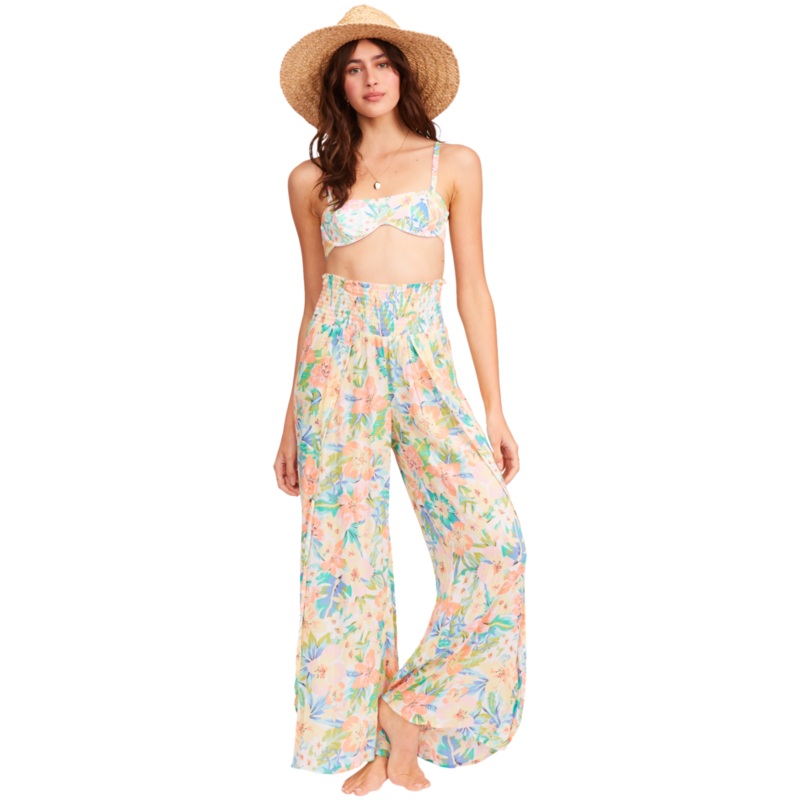 Billabong Wandering Soul 2 Pants-White/Multi