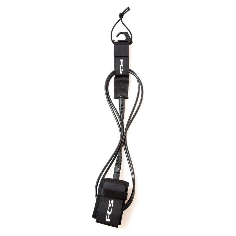FCS 8ft Regular Leash – Black