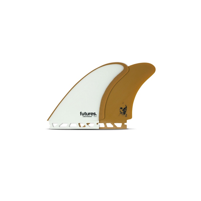 FUTURES – CHRISTENSON TWIN – FIBERGLASS – 2FINS