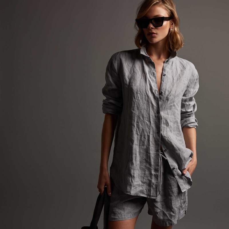 Lightweight Linen Shirt – Breeze Pigment