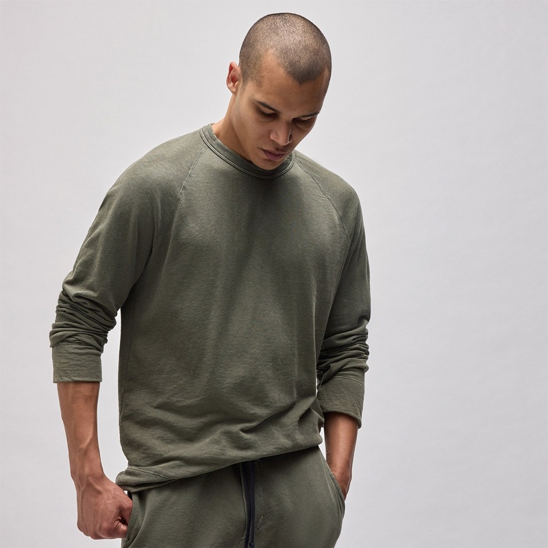 Vintage French Terry Sweatshirt – Trooper Pigment