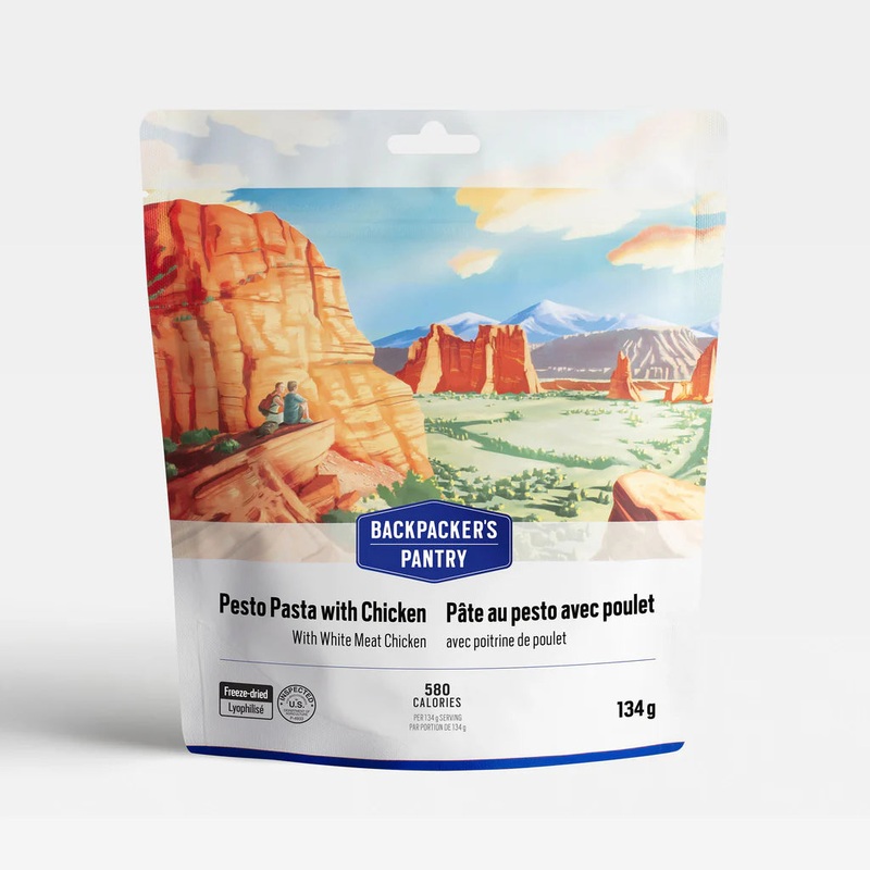 Backpackers Pantry – Pesto Pasta with Chicken