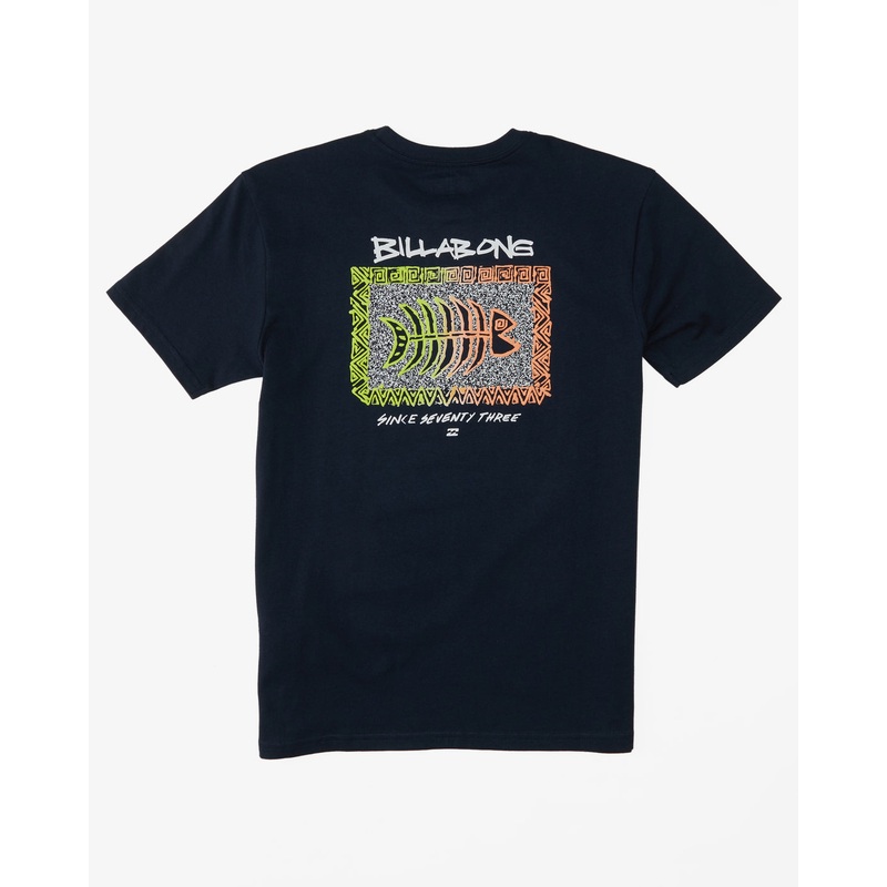 Billabong Toddler Sharky Tee-Navy
