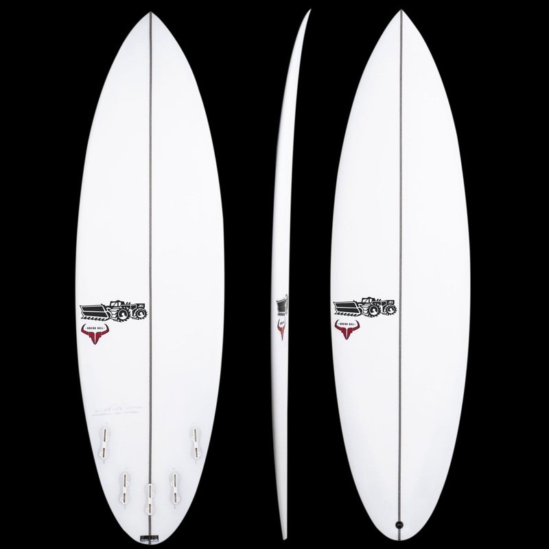 JS RAGING BULL PE ROUND TAIL 6’0″ FCS II 32.7L