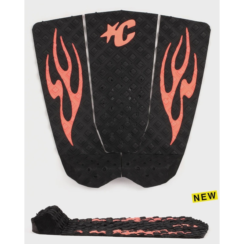 Griffin Colapinto Lite Grip – Black Fluro Red Flames