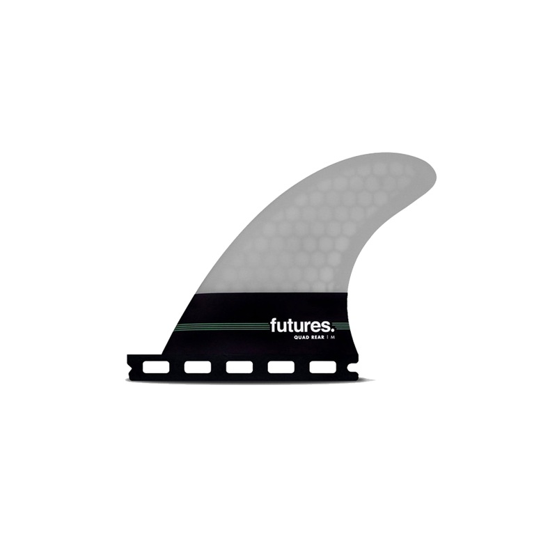 FUTURES – QUAD REAR NEUTRAL – HONEYCOMB – M – 2FINS