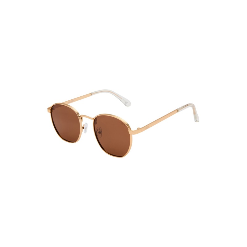 I-Sea Cooper Sunglasses Gold/Brown Polarized