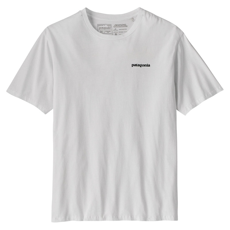Patagonia Men’s P-6 Mission Organic Cotton Tee – White