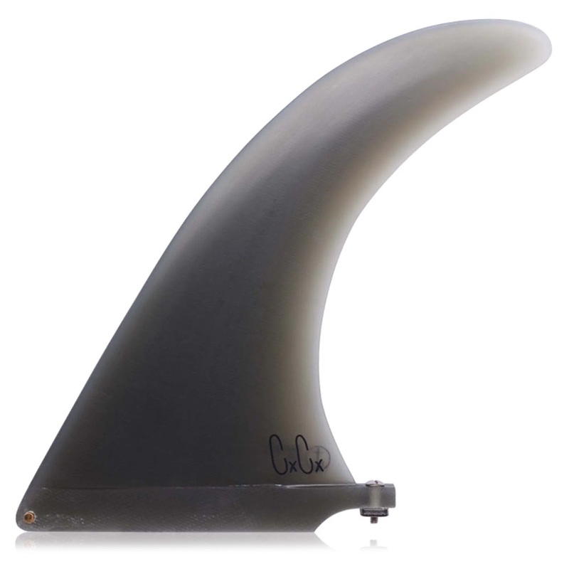 Captain Fin Co. Christenson Tracker Longboard Fin – 8.5″ – Smoke