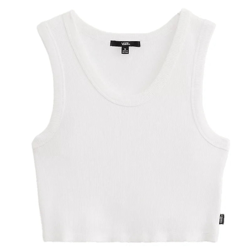 Vans Drew Rib Tank Skate Classics – White