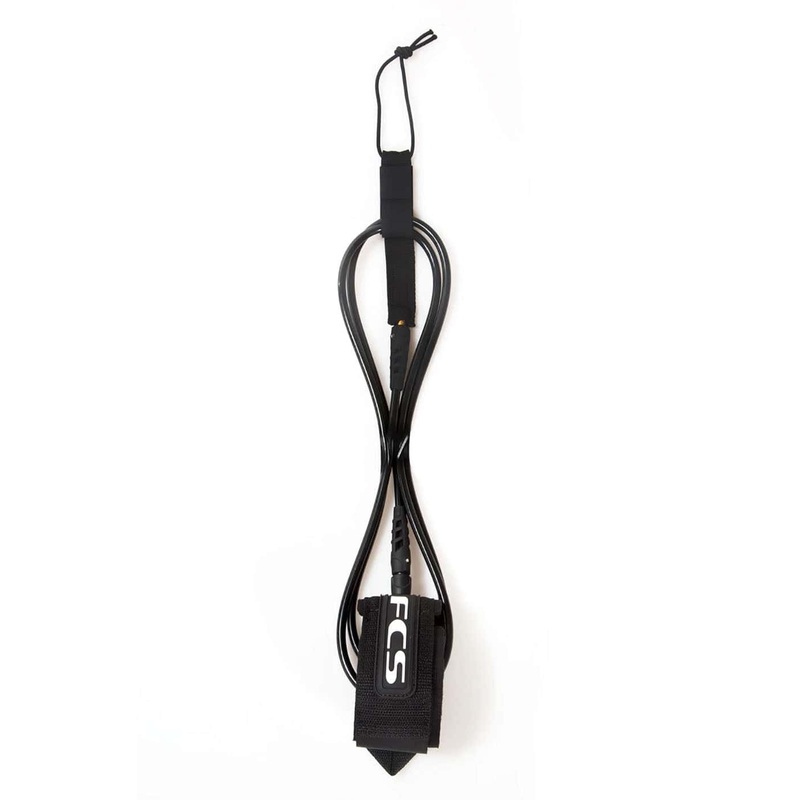 FCS 6ft Regular Classic Leash – Black