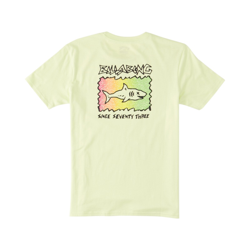 Billabong Toddler Sharky Tee-Light Green