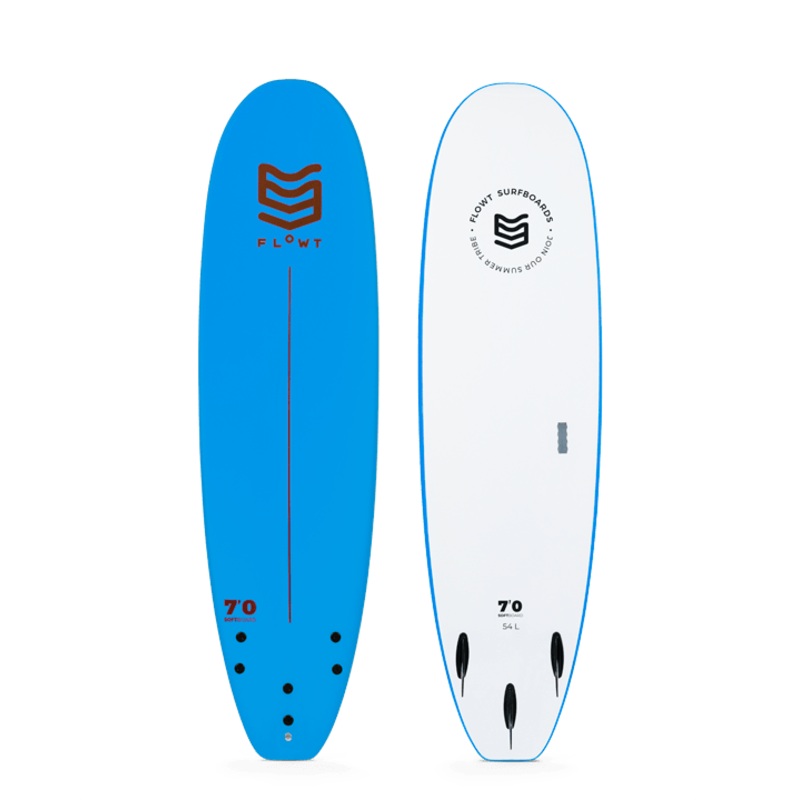 Flowt Standard Soft Top 7’0″-Blue