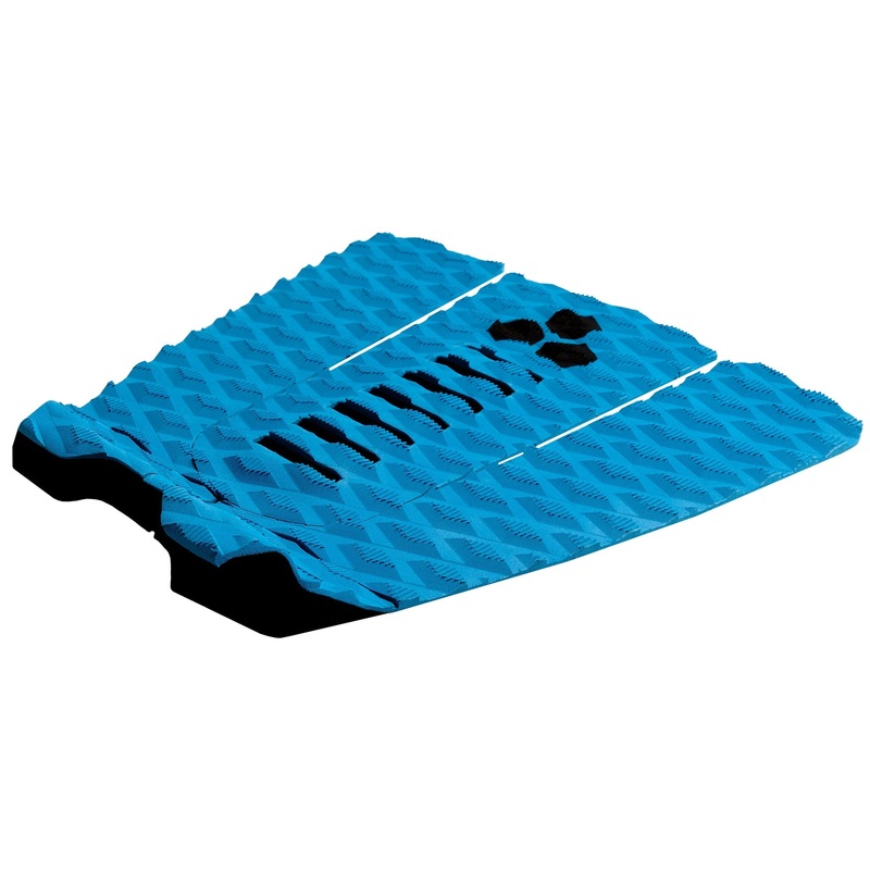 Channel Islands Fader 3 Piece Arch Traction Pad-Steel