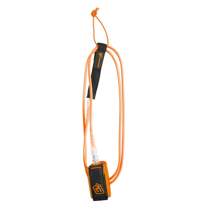 Creatures of Leisure 6ft Comp Leash – Orange/Clear