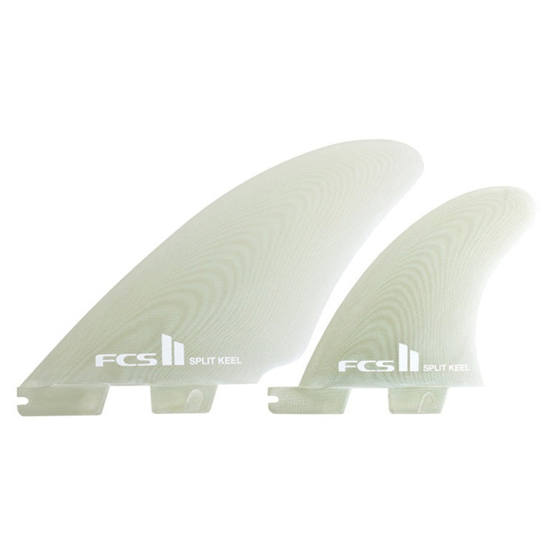 FCS II PG Split Keel Quad Fin Set