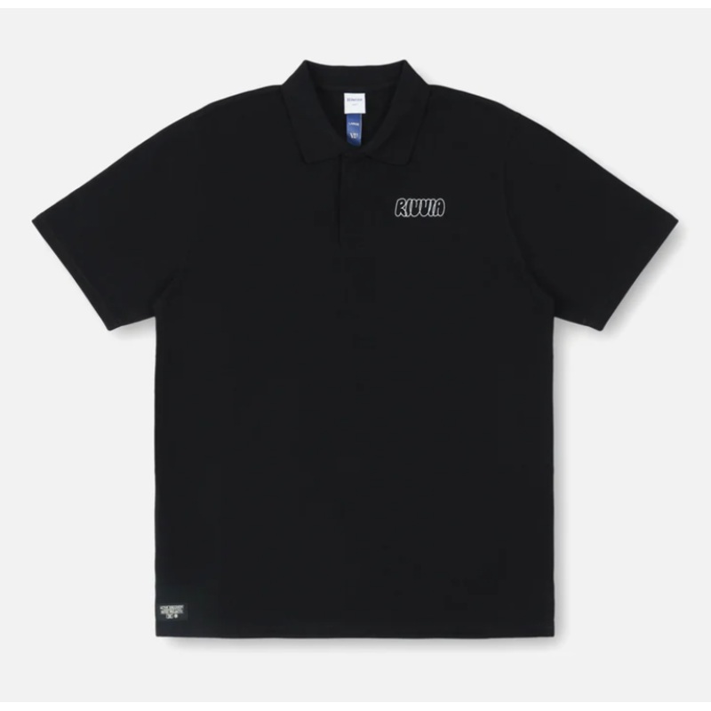 RIVVIA : FLOWER MAP POLO : BLACK