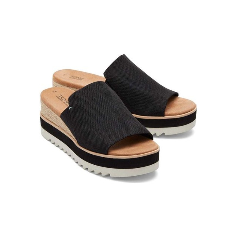 Toms Footwear Diana Mule Sandal Black