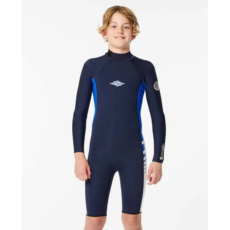 BOYS D/PATROL 2MM L/SL SPRING – NAVY