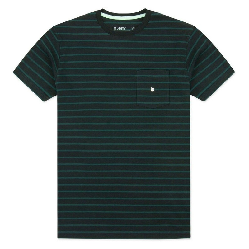 Jetty Corolla Knit Men’s S/S T-Shirt – Green