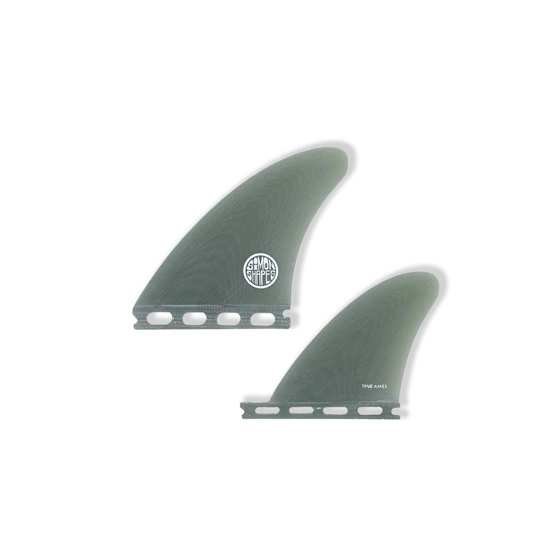 TRUE AMES – JOHN SIMON QUAD TYPE I – SMOKE – 4FINS