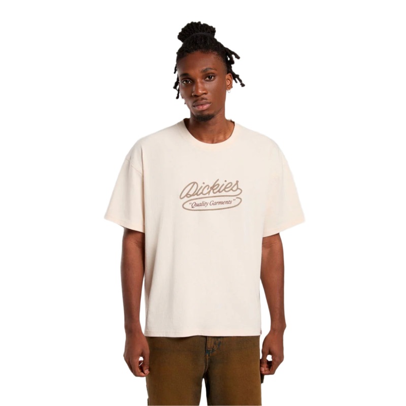 Dickies Dickies Rope Center Logo Short Sleeve T-Shirt Whitecap Gray