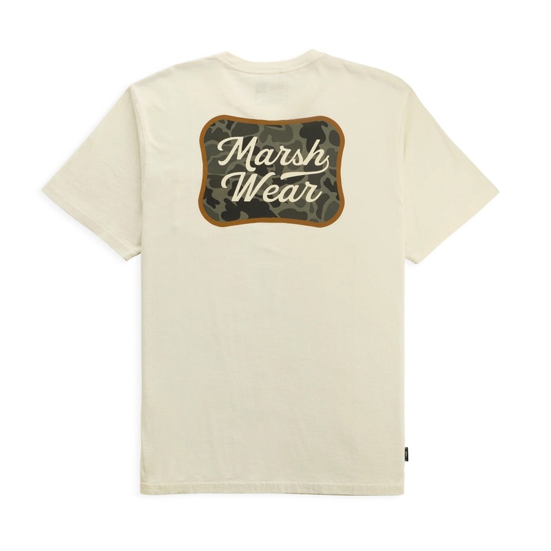 Marsh Wear Roadside Men’s S/S T-Shirt – Vintage White