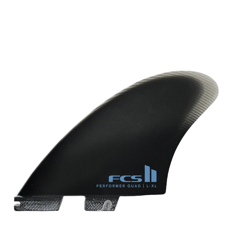 PERFORMER QUAD SPLIT KEEL FIN – BLACK