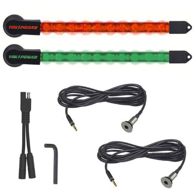Yak Power 10 LED Red & Green Light Kit