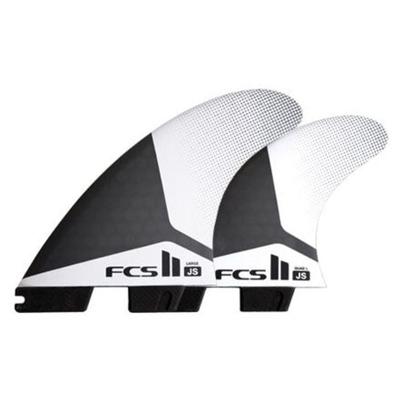 FCS II JS PC Tri-Quad Fin Set – Large