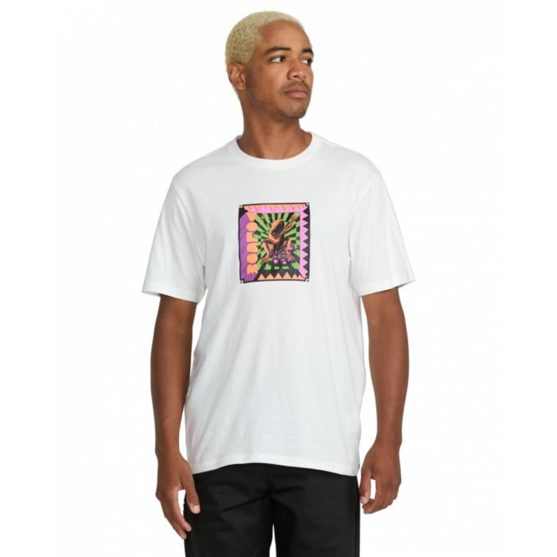 Volcom Doom Frog Short Sleeve T-Shirt Off White