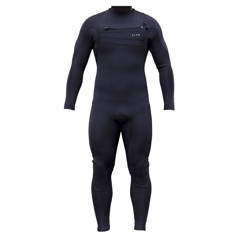 Zion Wesley Chest Zip 5/4/3mm Wetsuit – Black